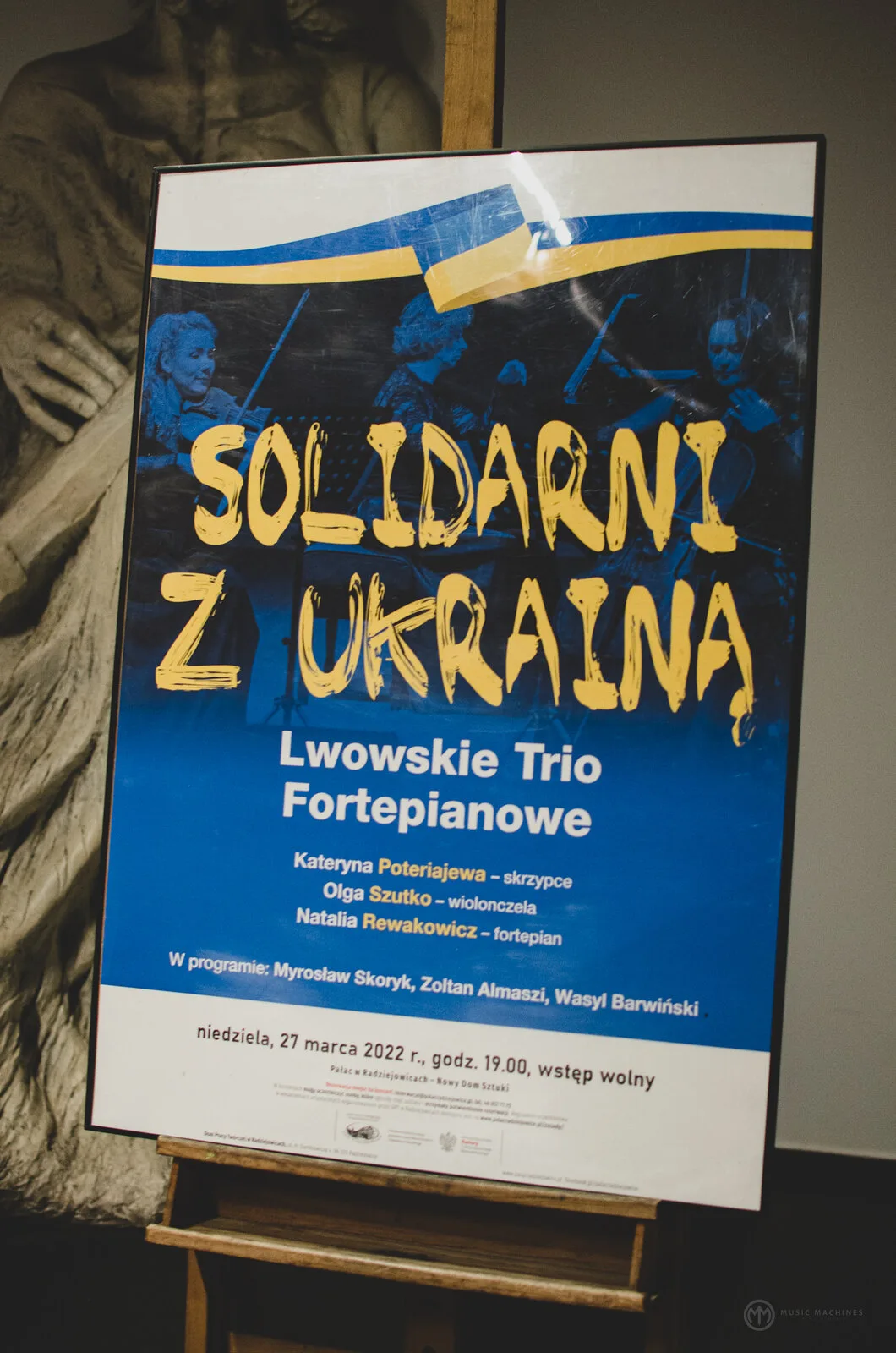 Solidarni z Ukrainą - koncert Pałac Radziejowice