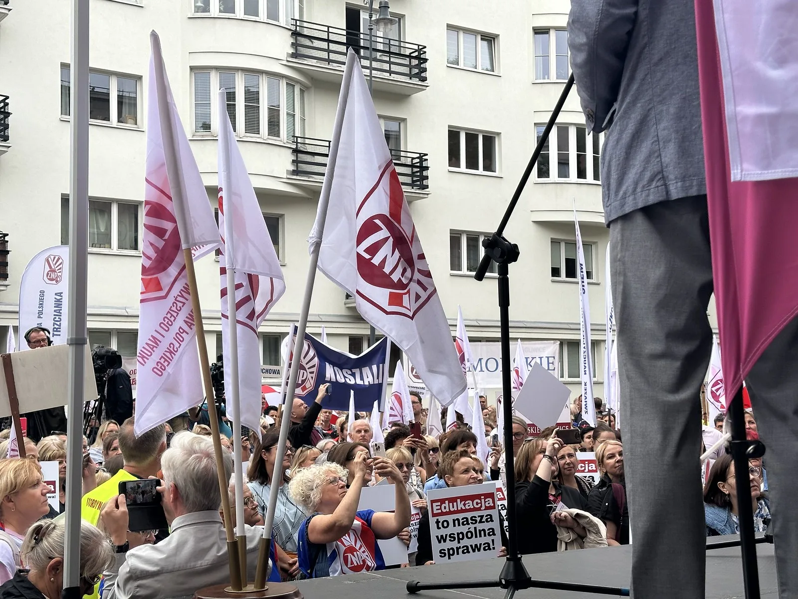Manifestacja ZNP — 1 września 2025