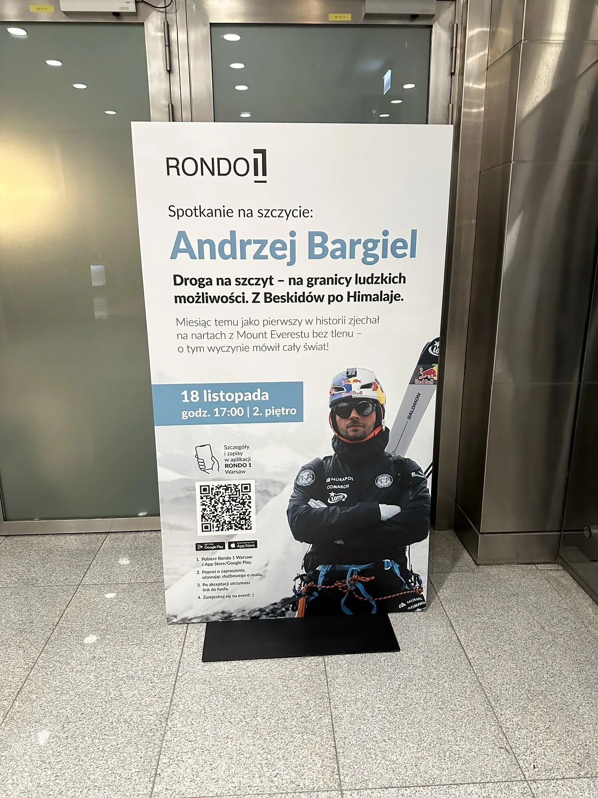 „Spotkania na szczycie” — Andrzej Bargiel w Rondo I