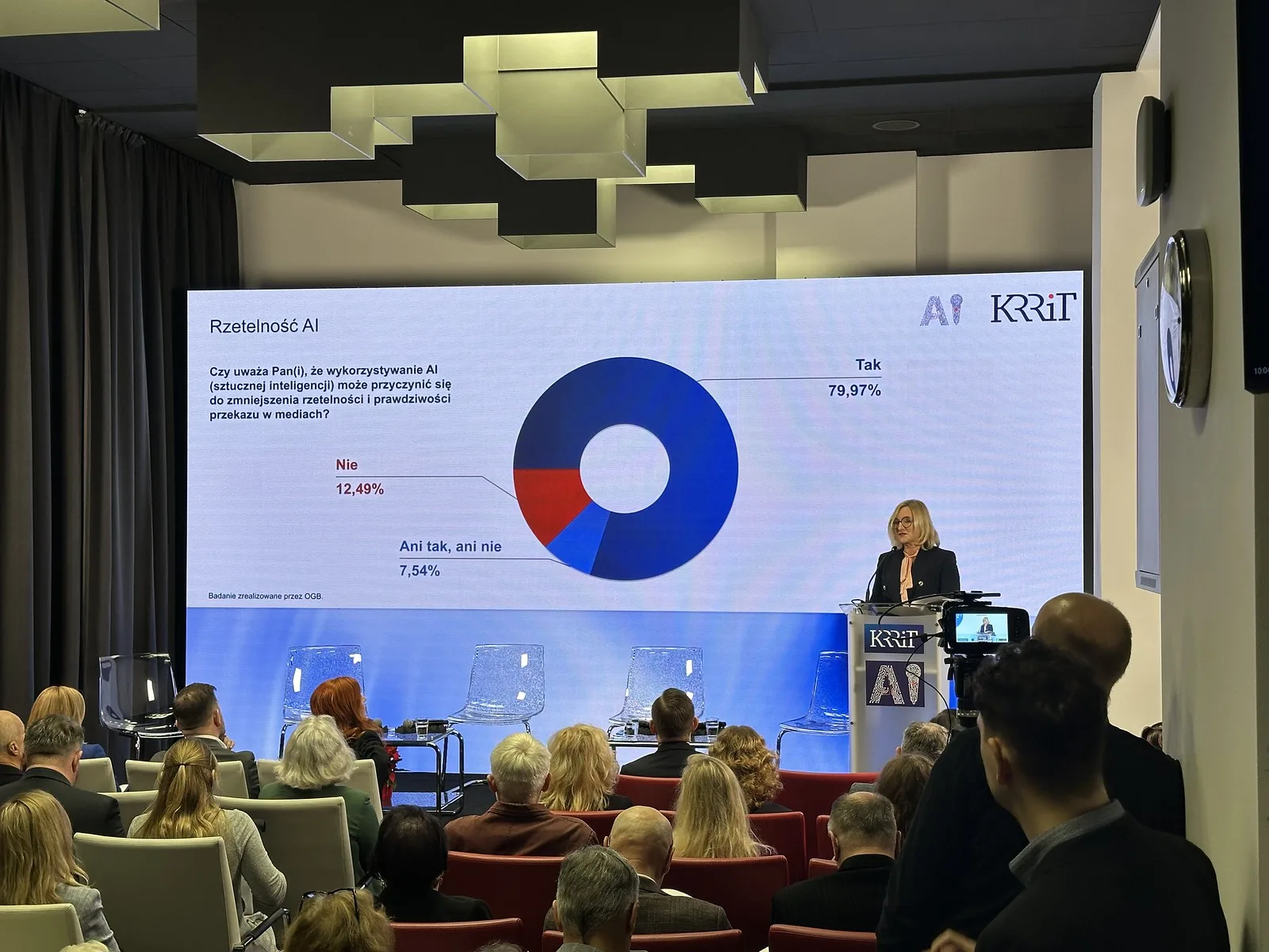 Konferencja „AI — media w erze algorytmów” — KRRiT