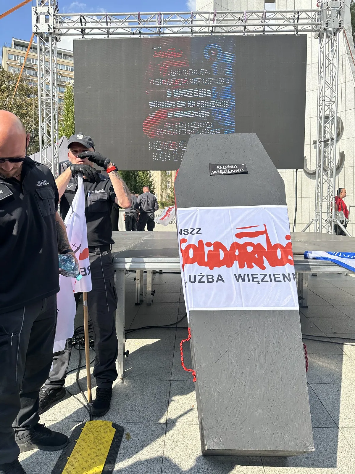Ogólnopolska manifestacja więzienników — Warszawa 2025