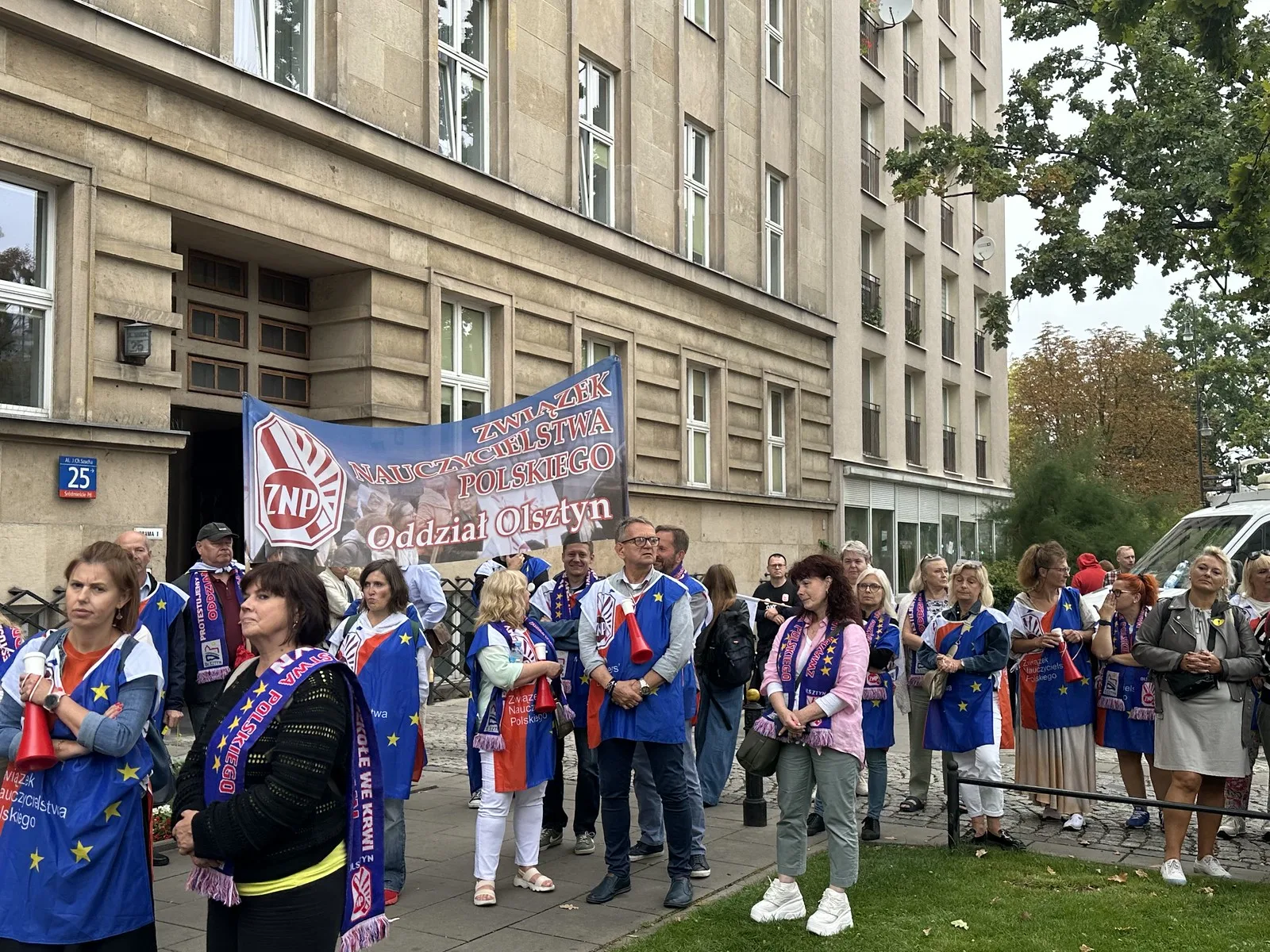 Manifestacja ZNP — 1 września 2025
