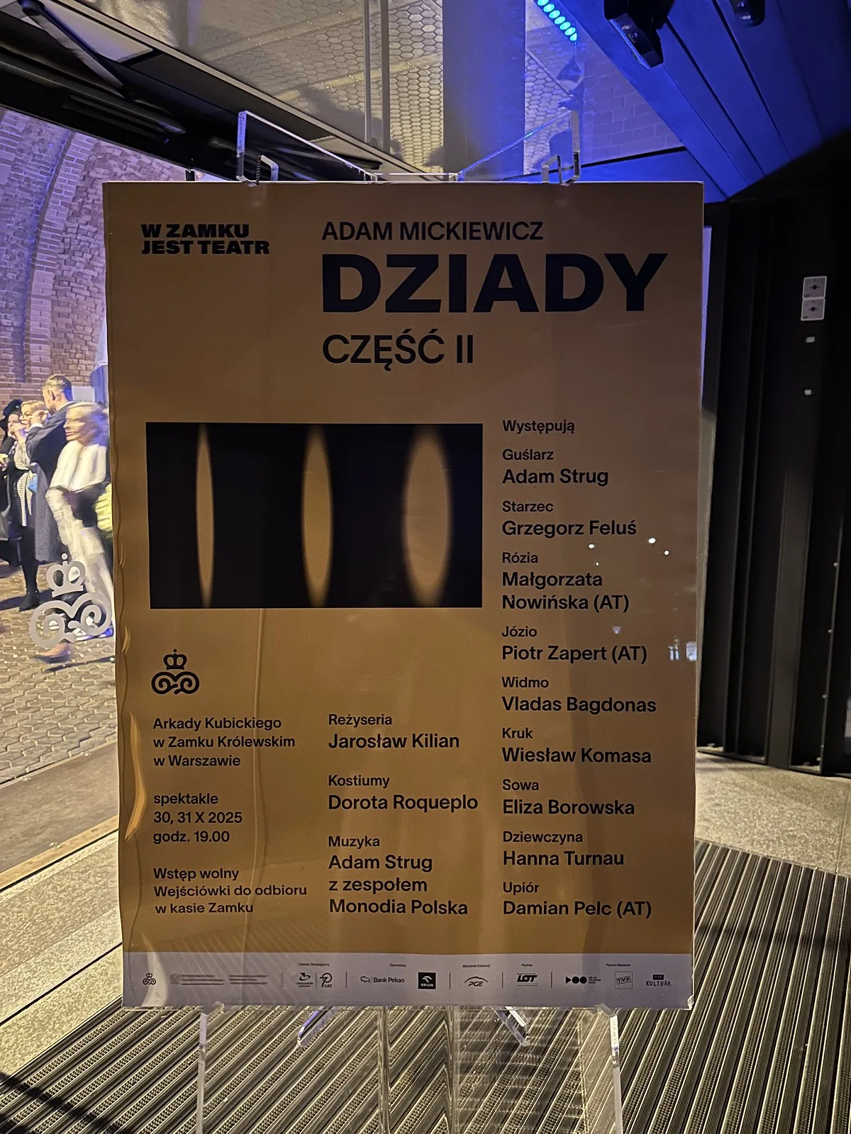 Spektakl immersyjny „Dziady część II. Misterium” — Arkady Kubickiego