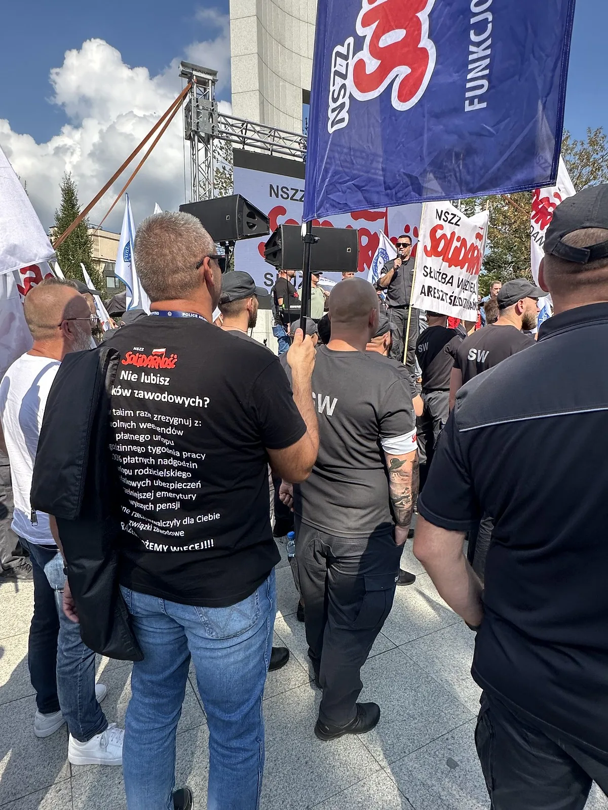 Ogólnopolska manifestacja więzienników — Warszawa 2025