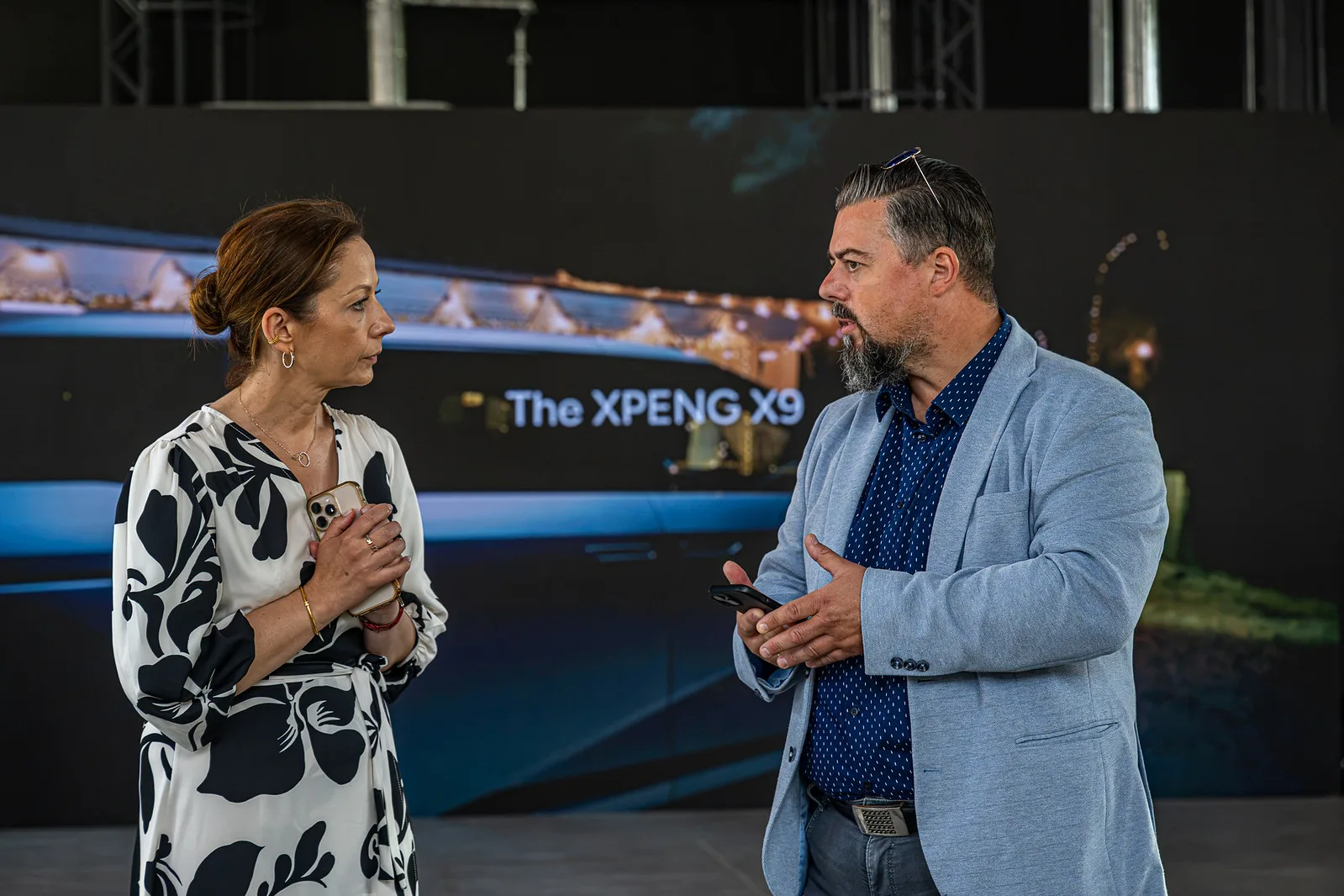 Spotkanie prasowe XPENG X9 — Praska Bohema