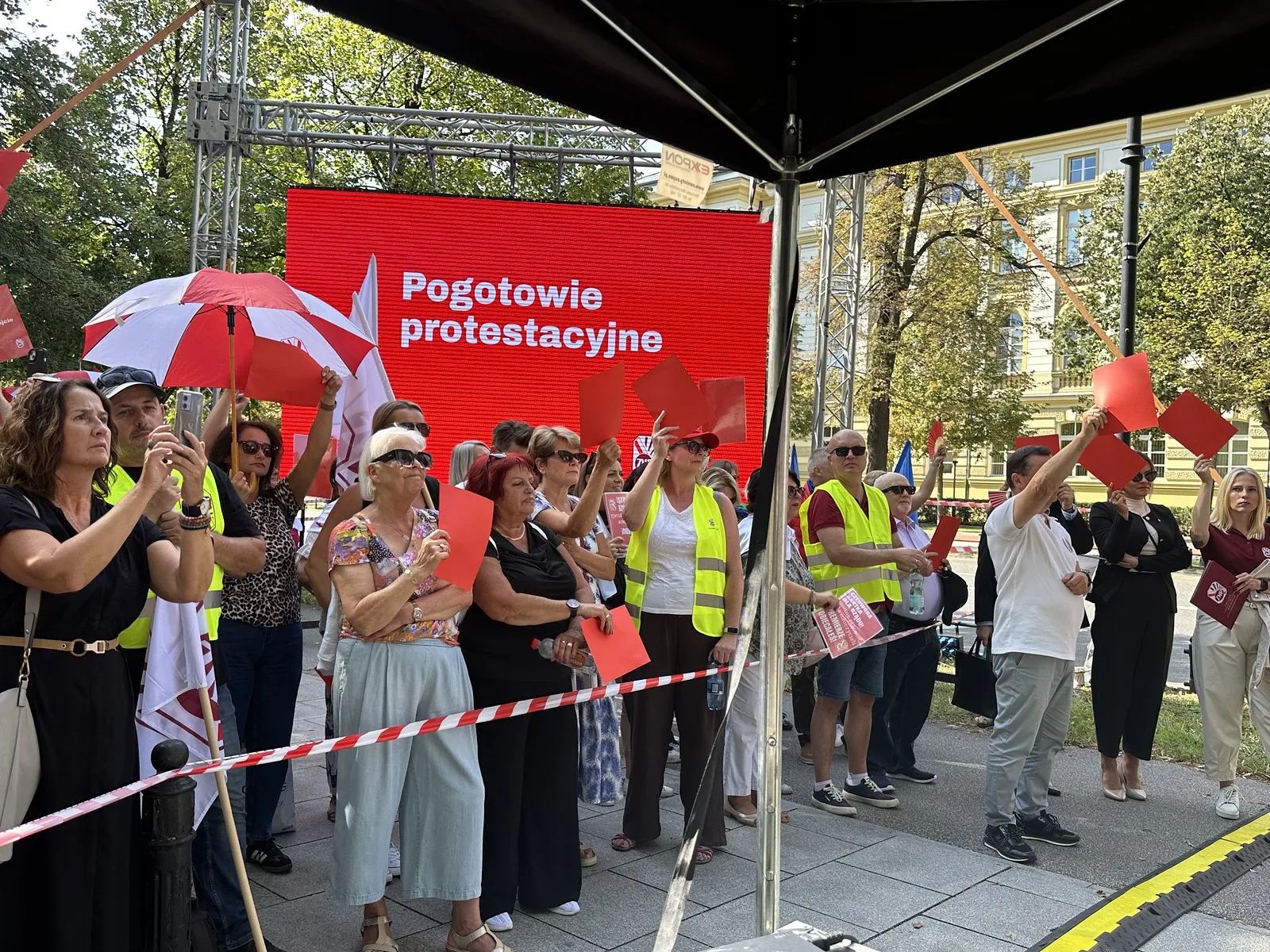 Manifestacja ZNP pod KPRM — 31 sierpnia 2026