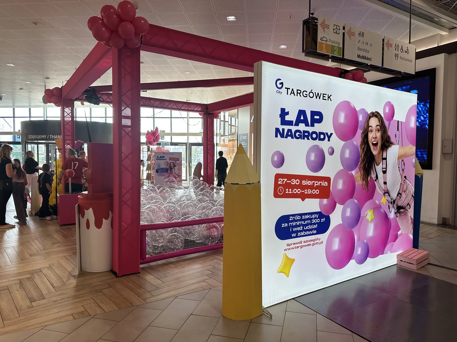 Akcja promocyjna „Łap nagrody” — CH Targówek