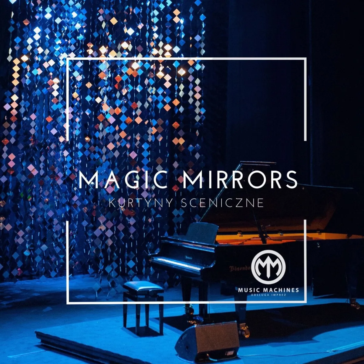 Kurtyny Magic Mirrors — lustrzana scenografia, która robi wrażenie